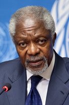 Kofi Annan: 1. Jänner 1997 – 31. Dezember 2006. (US Mission in Geneva, gemeinfrei)