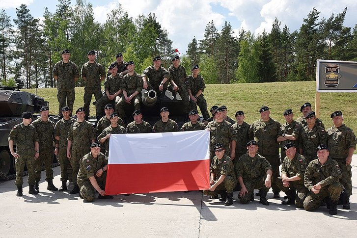 Das polnische Team. (Foto: U.S. Army/Lacey Justinger/7th Army Training Command/CC BY 2.0)