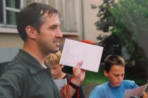 Sturmlechner 1998 als OL-Trainer für Schüler in Oberndorf/Melk. (Foto: Archiv Sturmlechner)