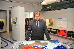 Der Leiter des Deutschen Marinemuseums, Dr. Stephan Huck, der zugleich Stiftungsgeschäftsführer ist. (Foto: J. R. Draxler)