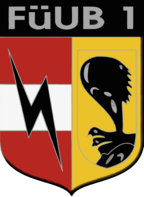Verbandsabzeichen des Führungsunterstützungsbataillons 1 (FüUB 1), das sich in Villach befindet. (Grafik: Bundesheer)